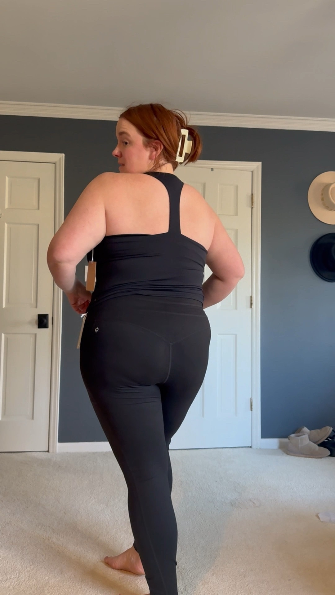 Popflex Active clothing brand try on. I’m wearing size 2X in everything, but ordered the size down in the leggings and coat to compare. 

#LTKMidsize #LTKPlusSize #LTKActive