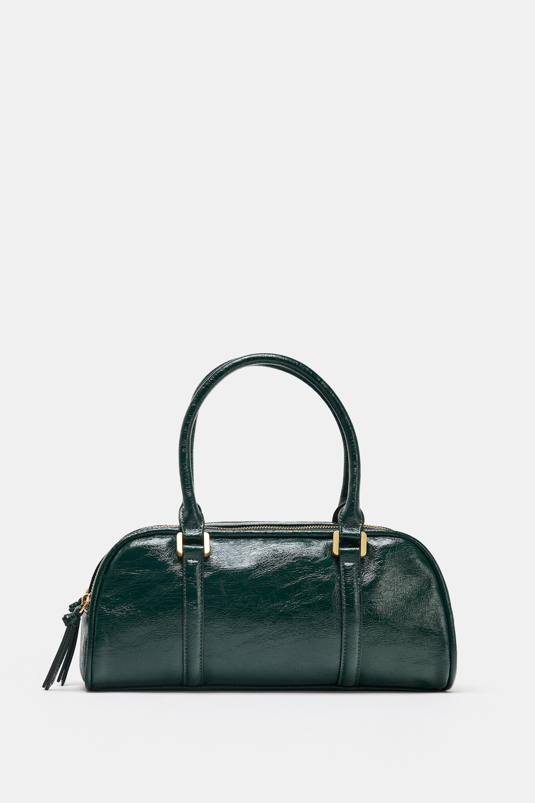 ZIPPER BOWLING BAG | Zara US
