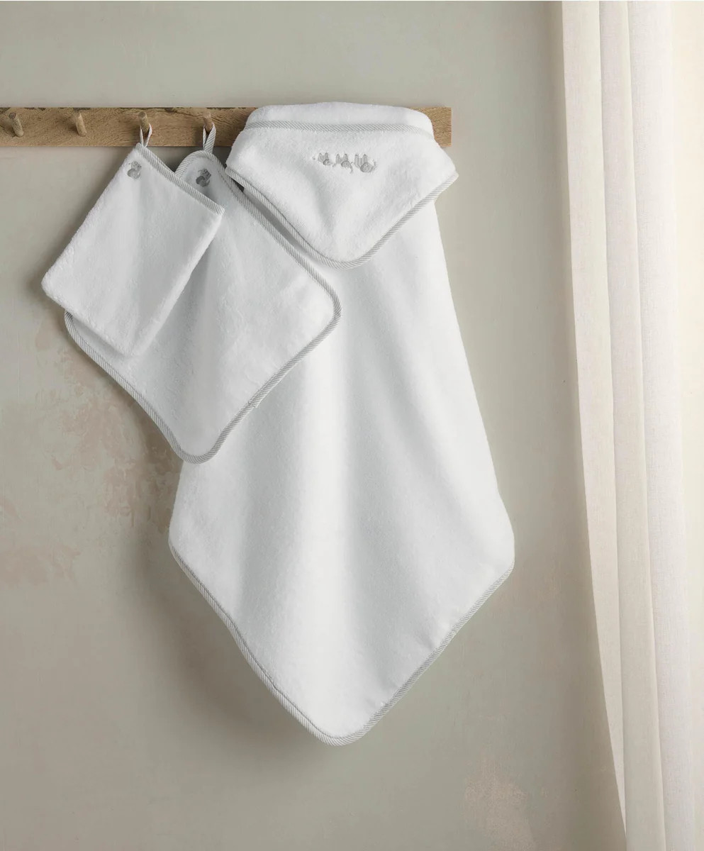Baby Towelling Set (3 Pack) - Welcome to the World Elephant | Mamas & Papas