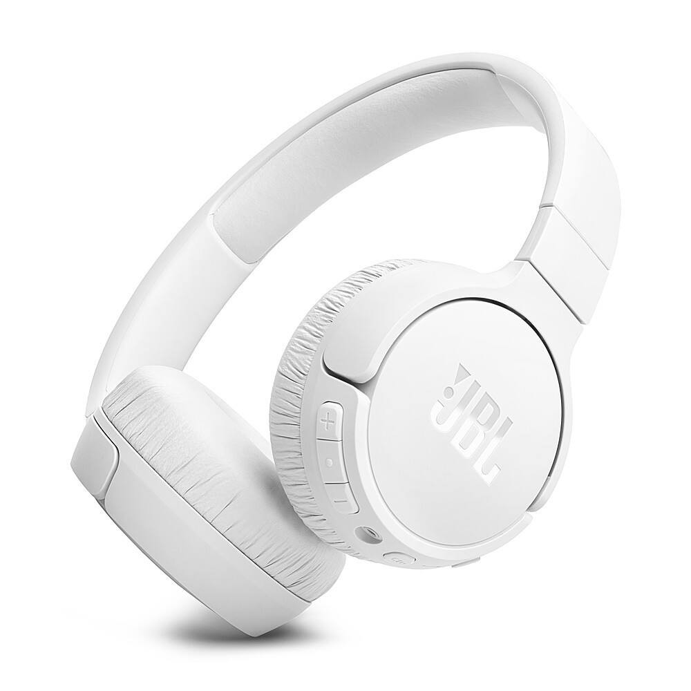 JBL Tune 670NC Adaptive Noise Cancelling Wireless On-Ear Headphone White JBLT670NCWHTAM - Best Bu... | Best Buy U.S.