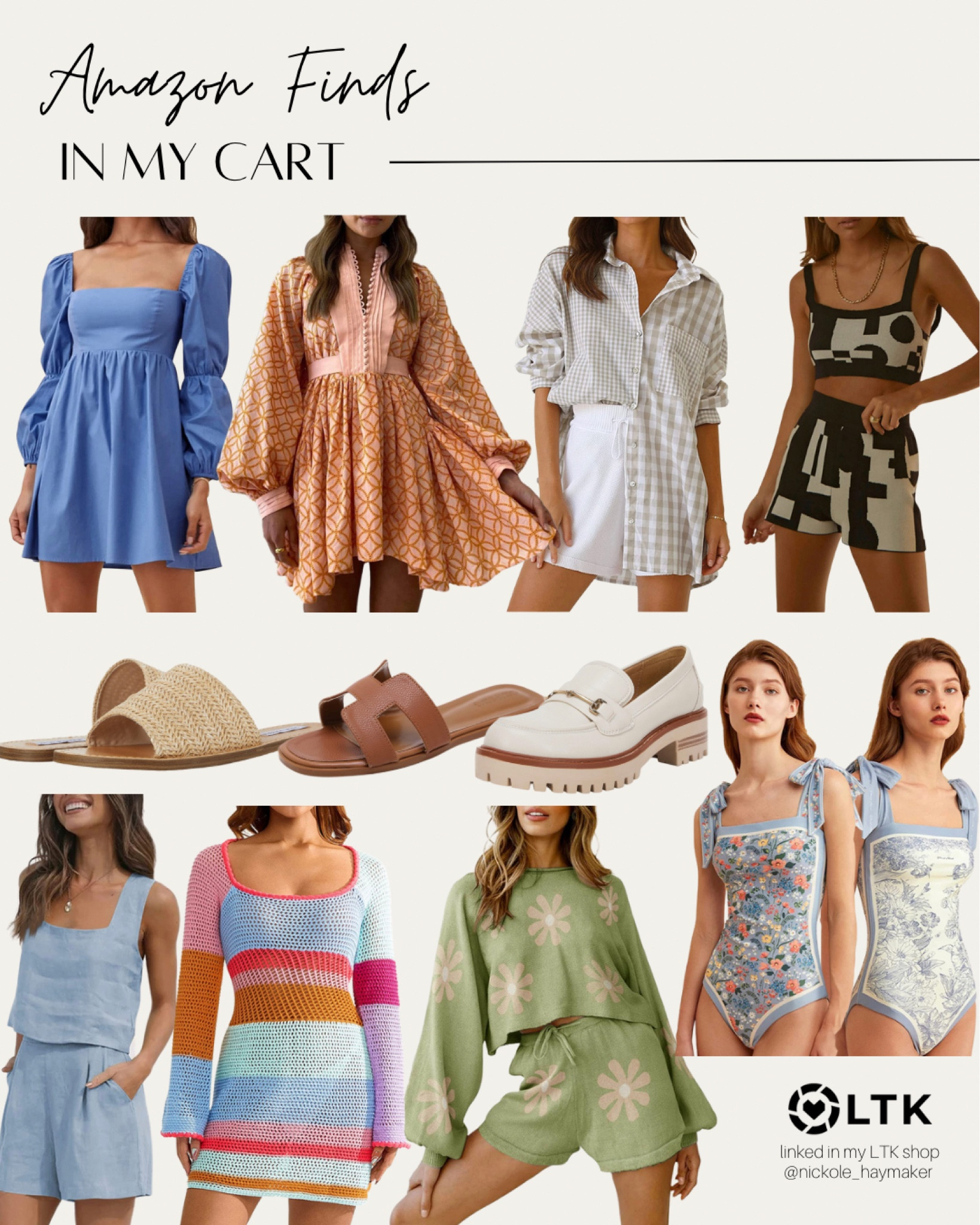 Items in my Amazon cart for summer! ☀️ All under $50

#LTKFind #LTKsalealert #LTKstyletip
