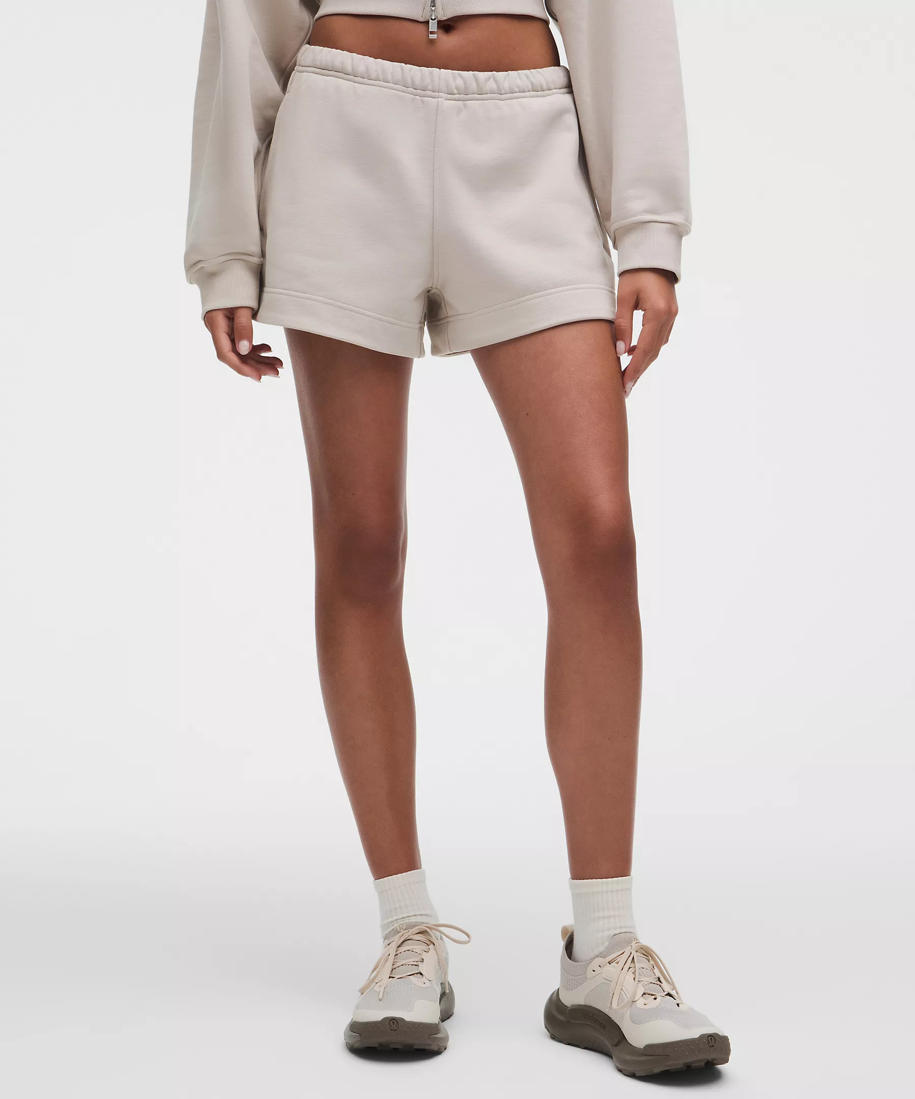 French Terry Mid-Rise Short 3.5" | Lululemon (US)