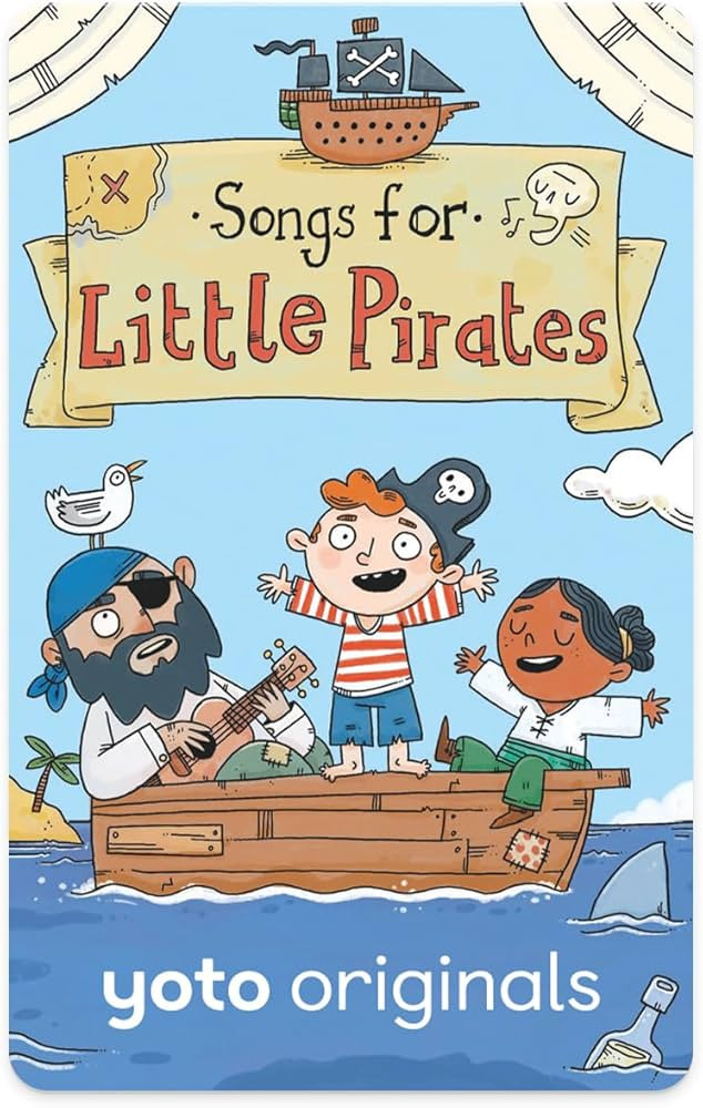 YOTO Songs for Little Pirates – Kids Musical Card for Use with Player & Mini All-in-1 Audio Dev... | Amazon (US)