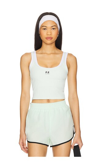 Forward Tank Top in Hint Of Mint & Optic White | Revolve Clothing (Global)
