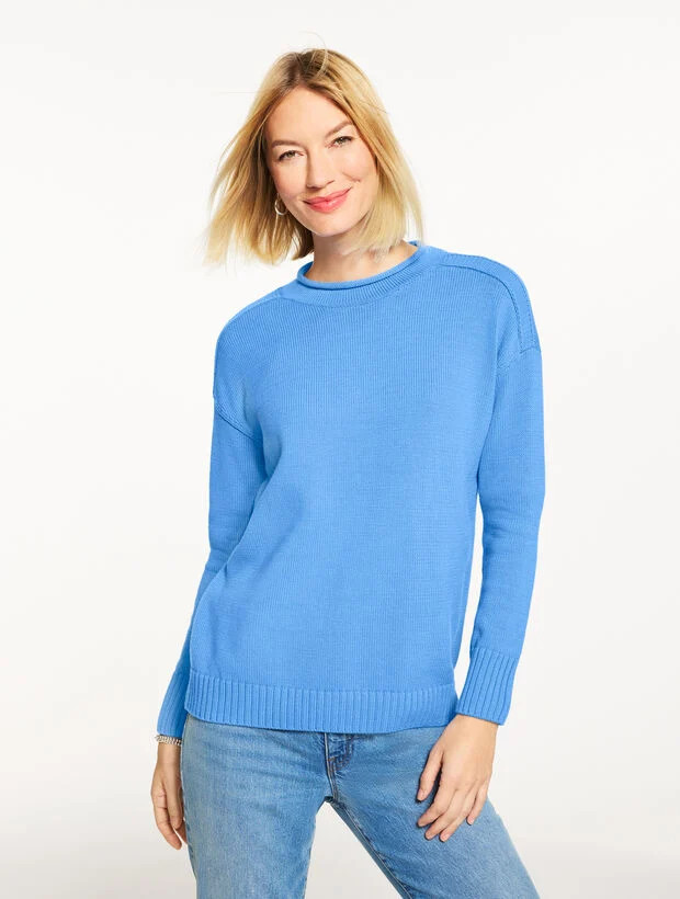 The Classic Roll Neck Sweater | Talbots