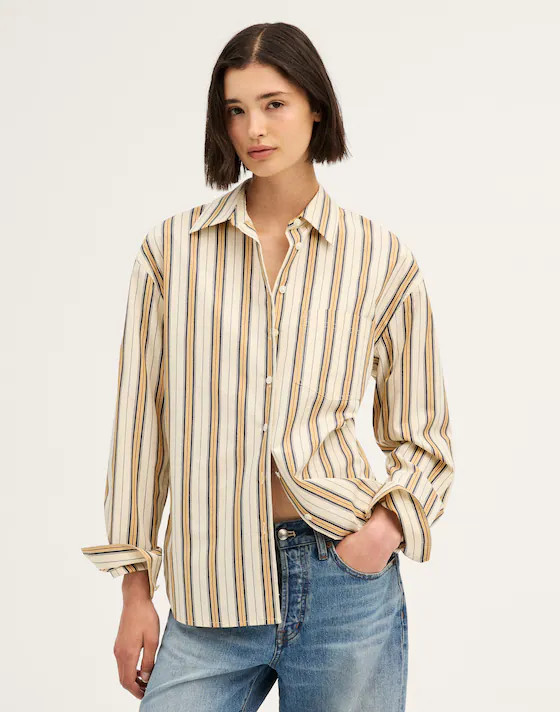 The Easy Shirt in Poplin | Madewell