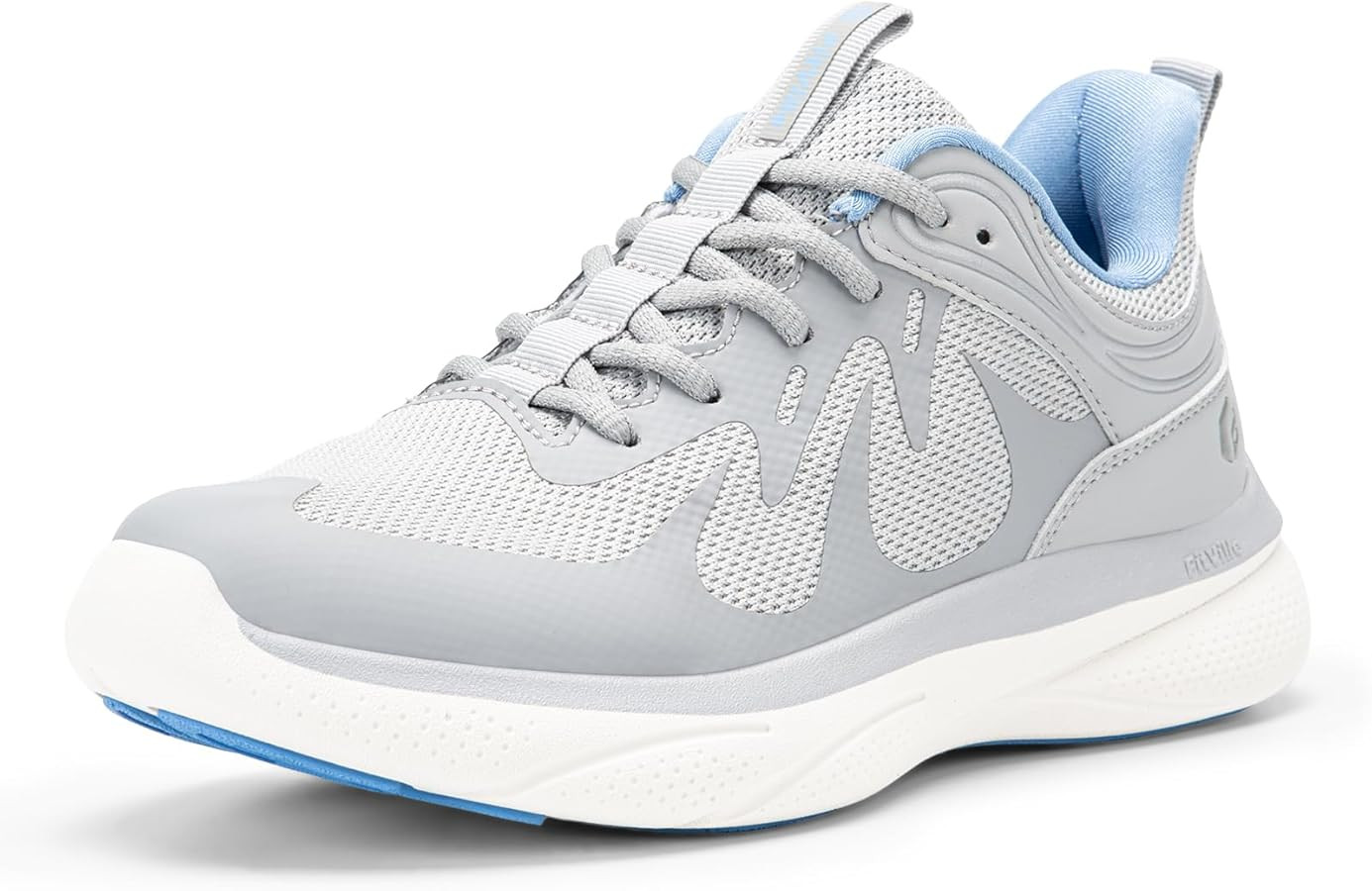 FitVille Extra Wide Shoes for Women, Hands Free Slip On Sneakers Lightweight Wide Walking Shoes A... | Amazon (US)