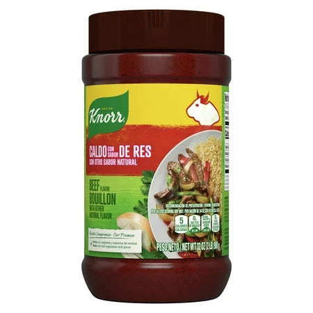 Knorr Granulated Beef Bouillon Ground Seasoning, 2.0 lb Jar | Walmart (US)