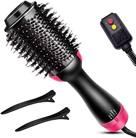 Hair Dryer Brush, Hot Air Brush Hair Dryer Styler & Volumizer 3 in 1 Brush Blow Dryer Styler for ... | Amazon (US)