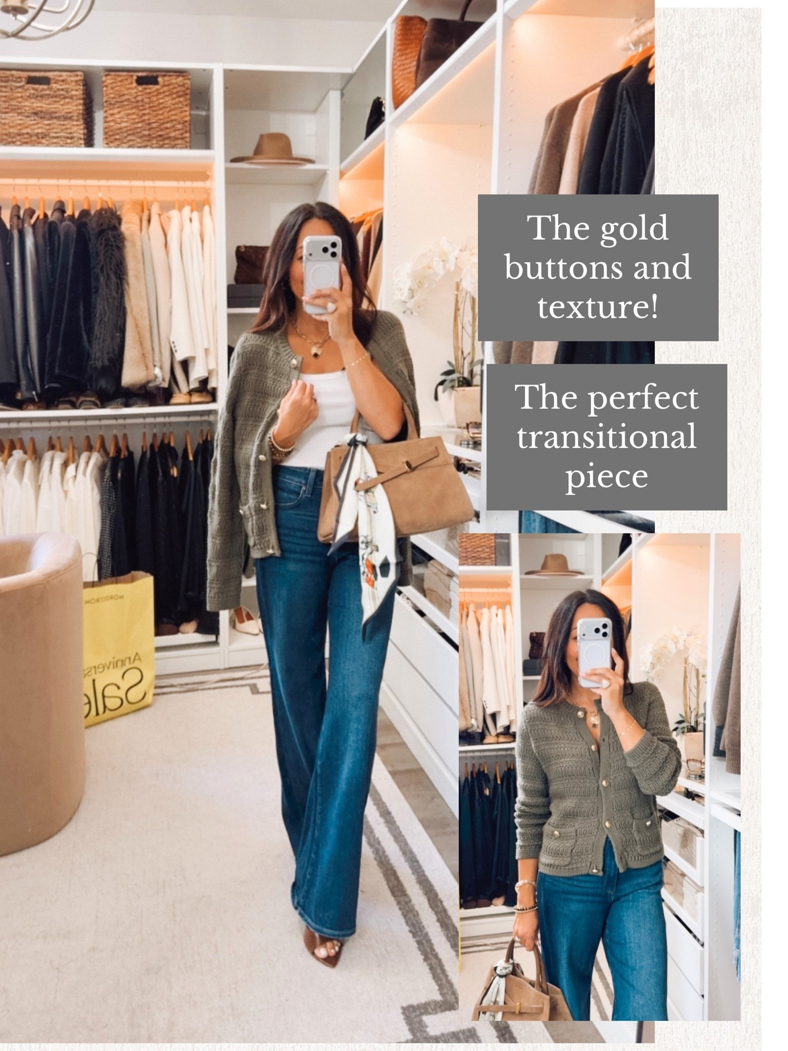 Cardigan and jeans part of the NSale- ends 8/9

#LTKSaleAlert #LTKOver40 #LTKootd
