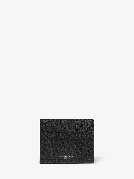 Greyson Logo Slim Billfold Wallet | Michael Kors US