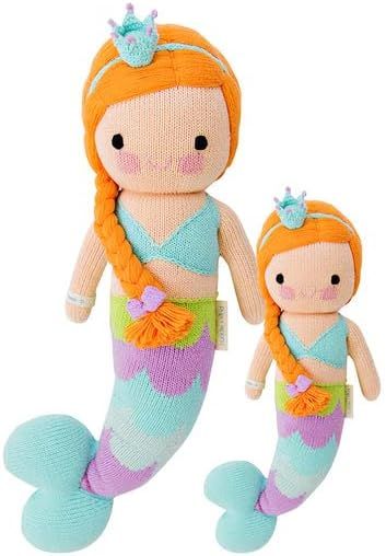 Isla The Mermaid Little 13" Hand-Knit Doll – 1 Doll = 10 Meals, Fair Trade, Heirloom Quality, H... | Amazon (US)