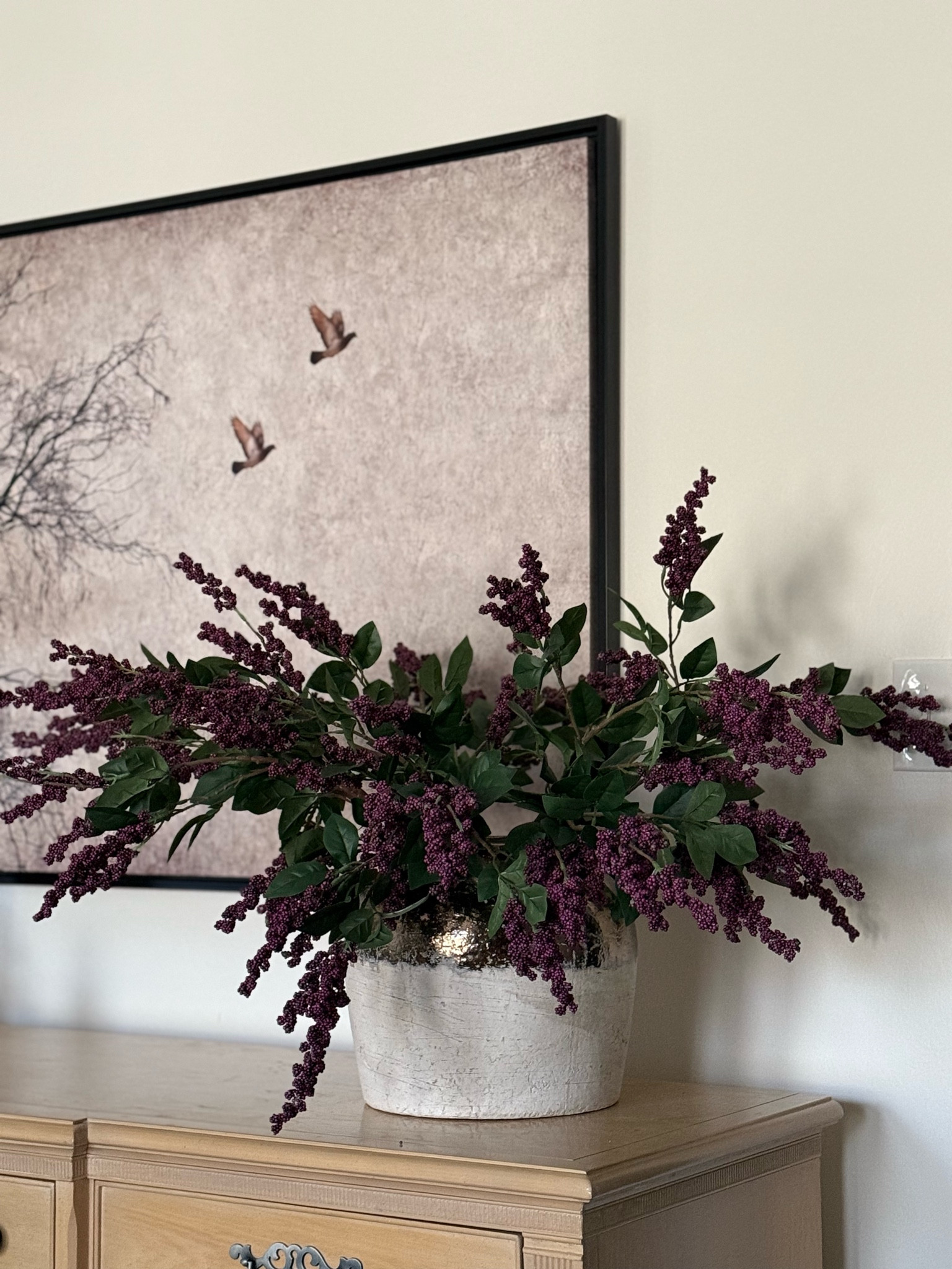 Purple berry stems…fraction of a price than Afloral !

#LTKHome #LTKFindsUnder50 #LTKSeasonal