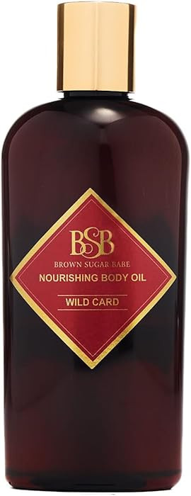 Brown Sugar Babe Wild Card Body Oil, Nourishing Oil for Women with Jasmine Perfume Oil and Cedar,... | Amazon (US)