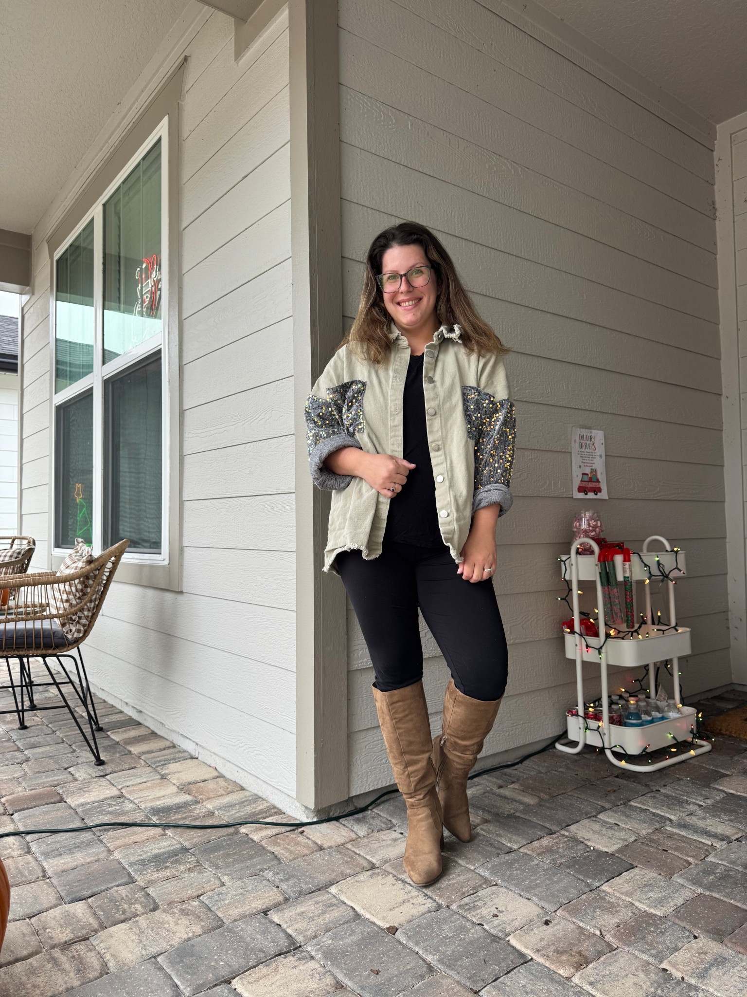 THIS SEQUIN SHACKET IS ON SALE ✨✨

Amazon finds, Amazon style, mom style, mom ootd, mom outfits, winter ootd, boot season, leggings



#LTKMidsize #LTKootd #LTKSaleAlert