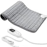 haoxuandianzi Heating Electric Pad for Back, Shoulders, Abdomen, Legs, Arms, Electric Fast Heat Pad  | Amazon (US)