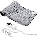 haoxuandianzi Heating Electric Pad for Back, Shoulders, Abdomen, Legs, Arms, Electric Fast Heat Pad  | Amazon (US)