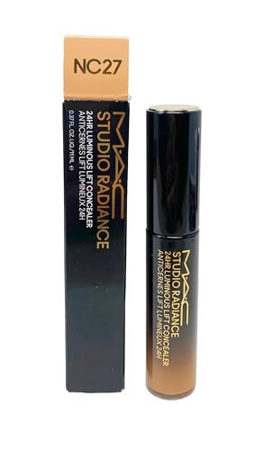 M.A.C Cosmetics Studio Radiance 24HR Luminous Lift Concealer - NC27 (Beige with neutral undertone for light to medium skin) .37 Fl OZ / 11 mL | Amazon (US)