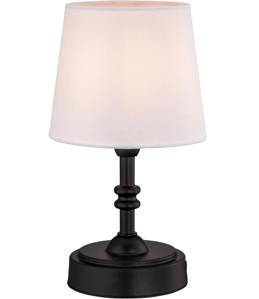 Mini – Cordless LED Table Lamp with Dimmer, Built-in Rechargeable Battery, 3-Level Brightness, ... | Wayfair North America