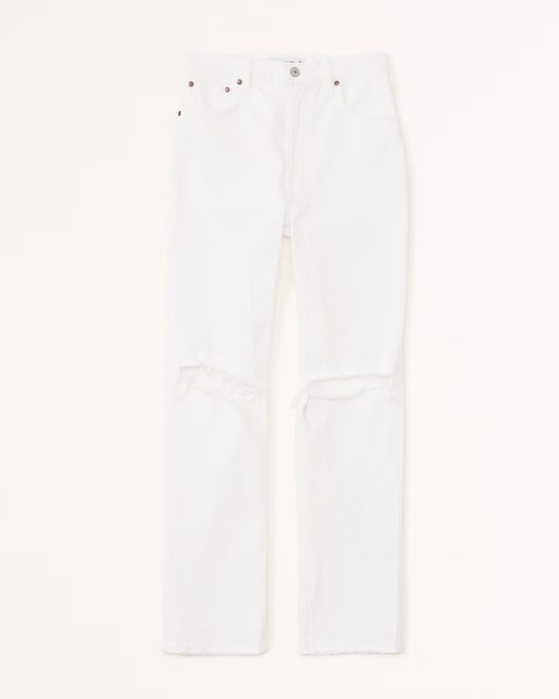 Ultra High Rise 90s Straight Jean | Abercrombie & Fitch (US)