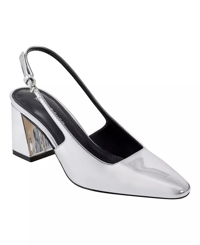 Women's Lethe Block Heel Pointy Toe Dress Pumps | Macy's