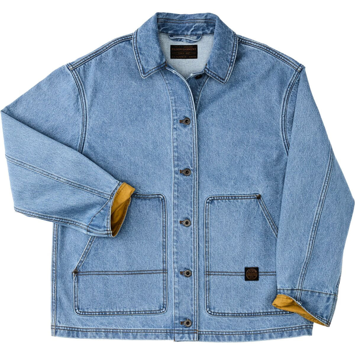 Filson Denim Barn Coat - Women's StoneWash, S | Backcountry