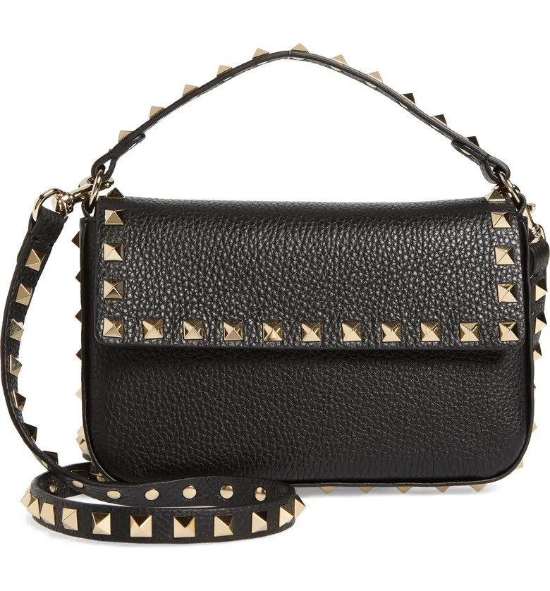 Rockstud Leather Top Handle Bag | Nordstrom