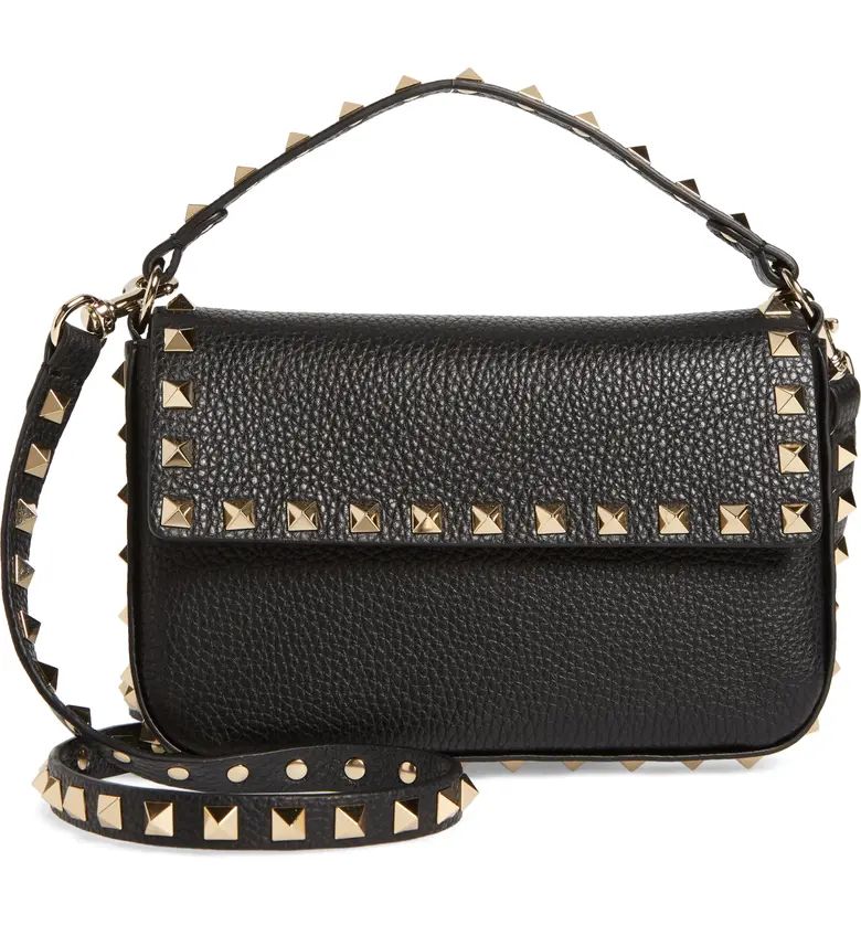 Rockstud Leather Top Handle Bag | Nordstrom