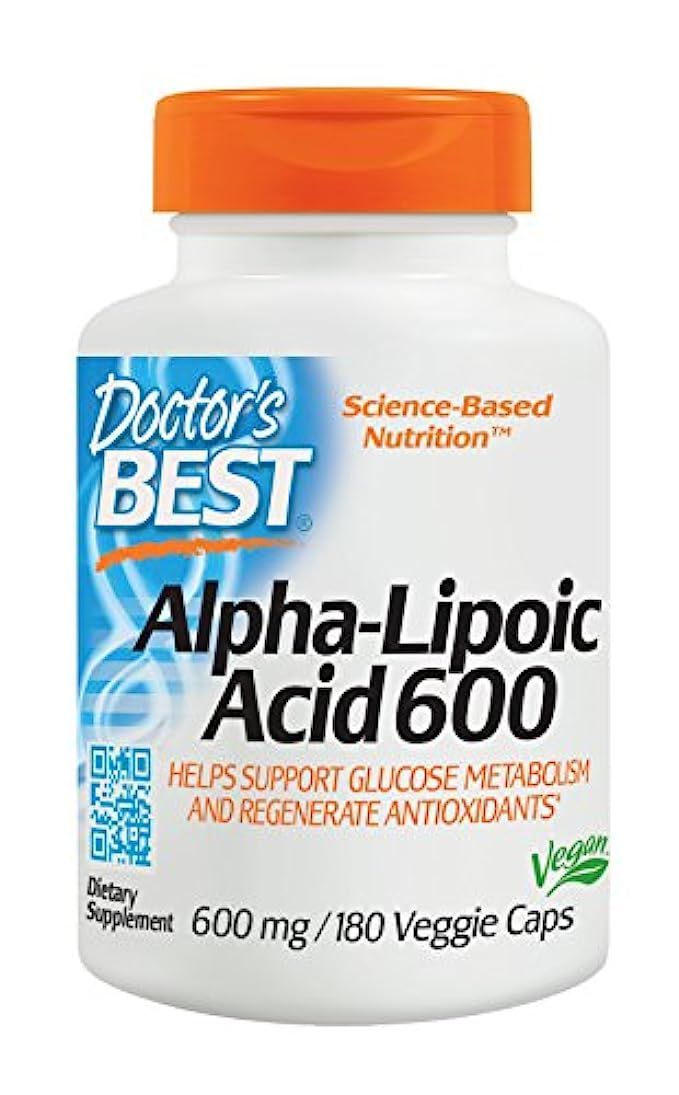 Doctor's Best Alpha-Lipoic Acid, Non-GMO, Gluten Free, Vegan, Soy Free, Helps Maintain Blood Sugar L | Amazon (US)