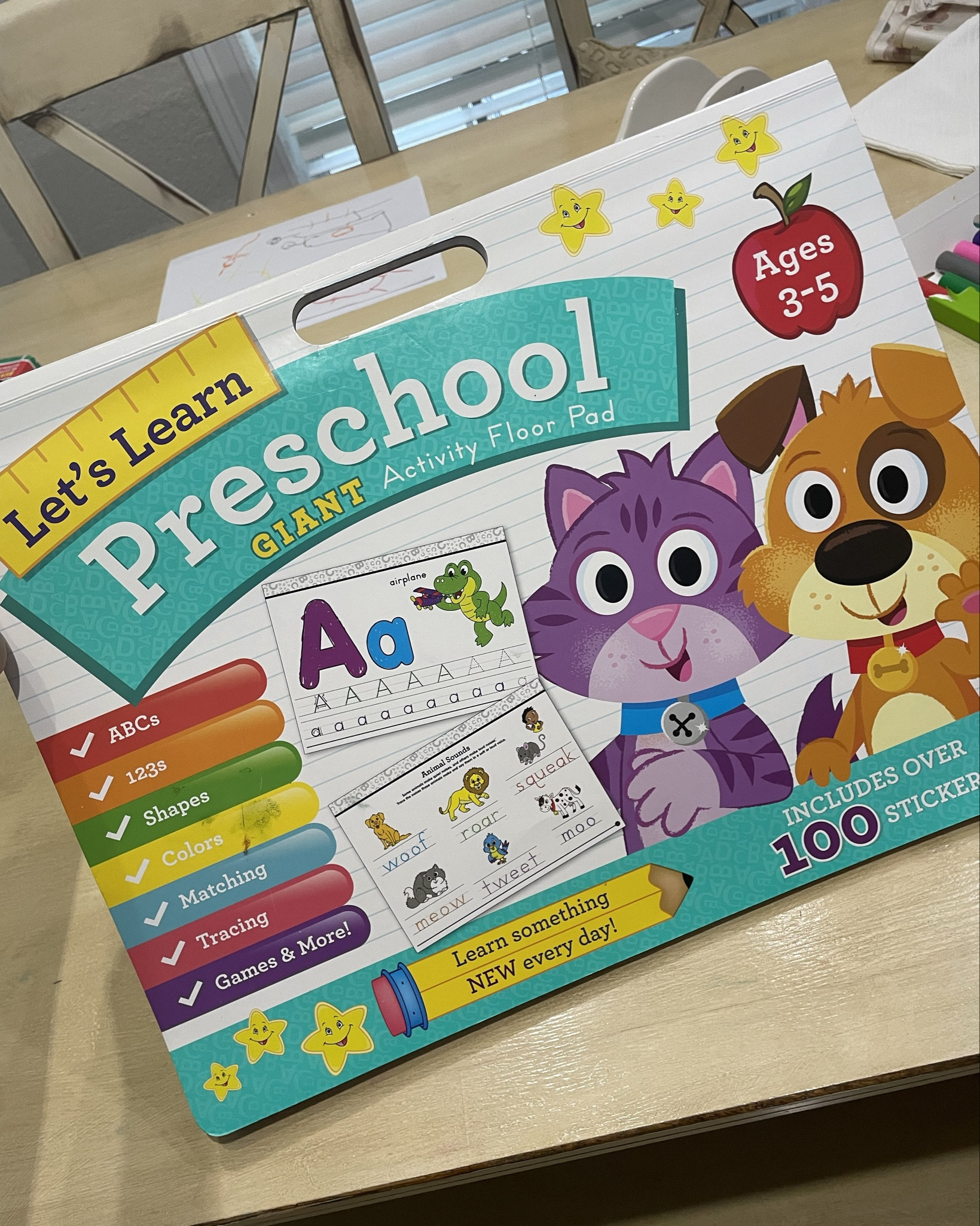 Homeschool for your little one doesn’t have to be so complicated ! Check out this giant preschool level floor pad that we use daily ‼️ 

#LTKHoliday #LTKKids #LTKGiftGuide