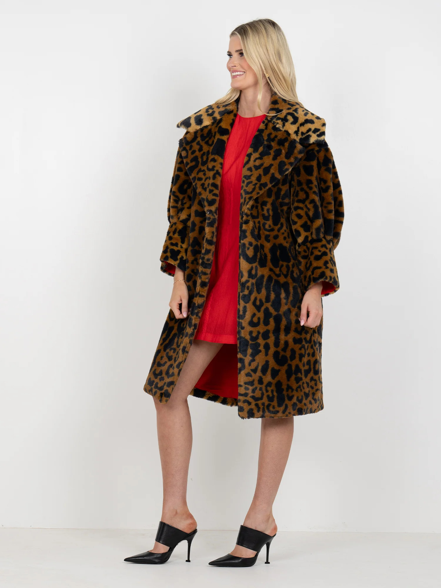 Manhattan Coat in Lady Leopard | Emily McCarthy