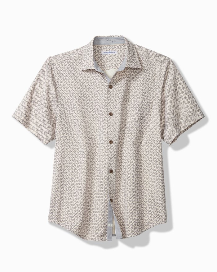 Weave in the Moment Silk Camp Shirt | Tommy Bahama
