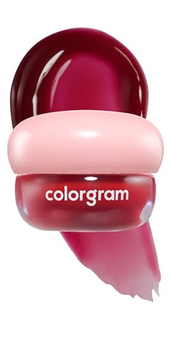 COLORGRAM TINTIN DORY LIP JAM 08 PLUM | Tinted Lip Jam, Hydrating & Plumping Lip Gloss with Lightweight, Non-Sticky Formula | Clear Radiance & Semi-Transparent Color | Amazon (US)