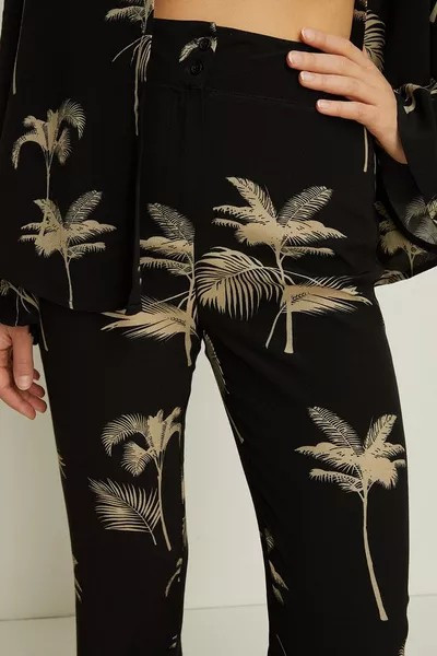 Rachel Stevens Palm Printed Co Ord Trouser | Debenhams UK