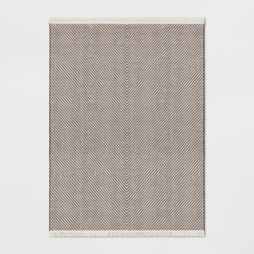 9'X12' Chevron Woven Area Rug Brown - Project 62 | Target