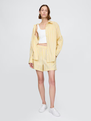 Organic Cotton Poplin Boxer Shorts | Gap (US)