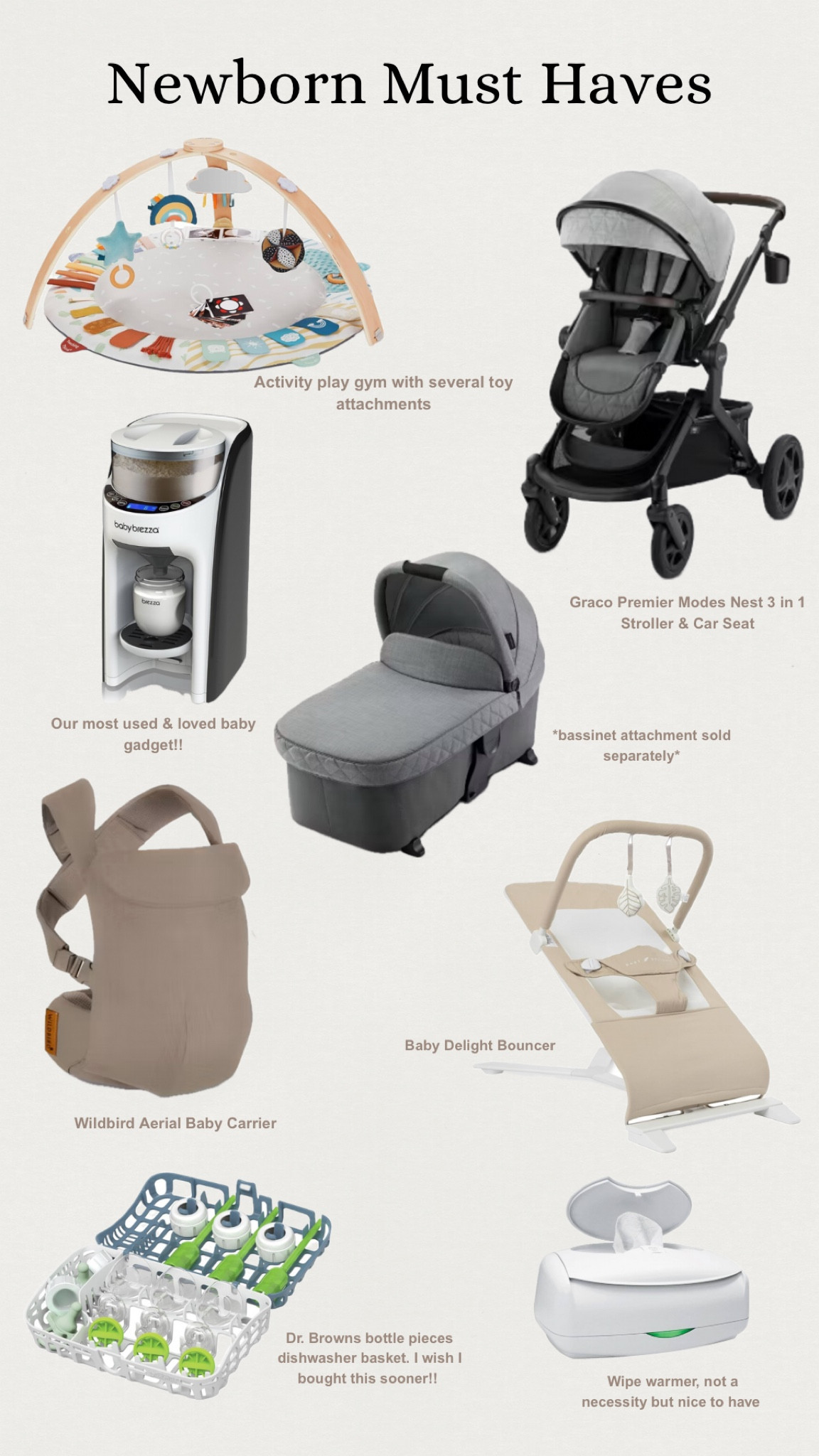 Newborn must haves