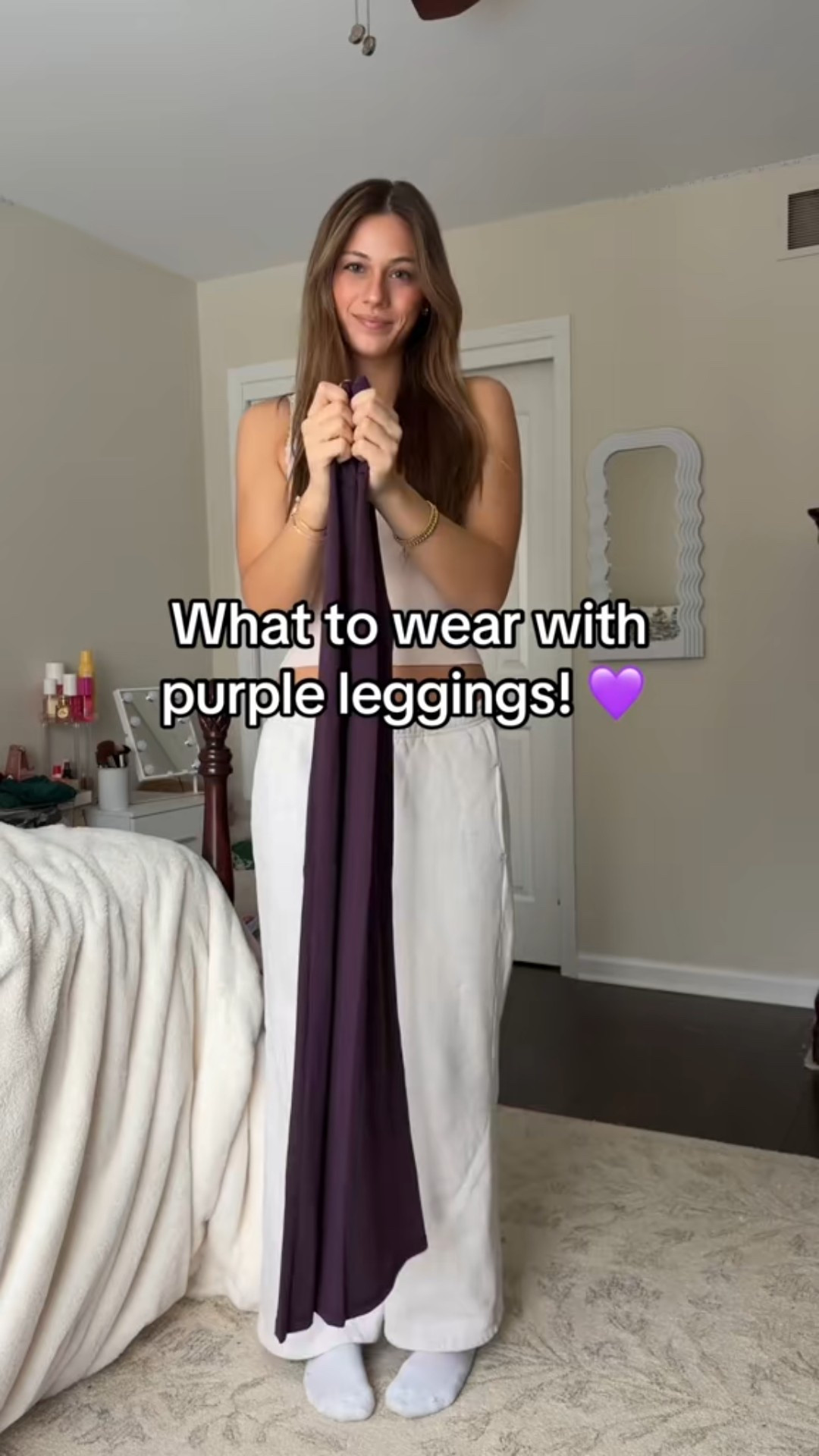 Winter outfits with purple leggings!
#flareleggings

#LTKValentine #LTKootd #LTKSeasonal