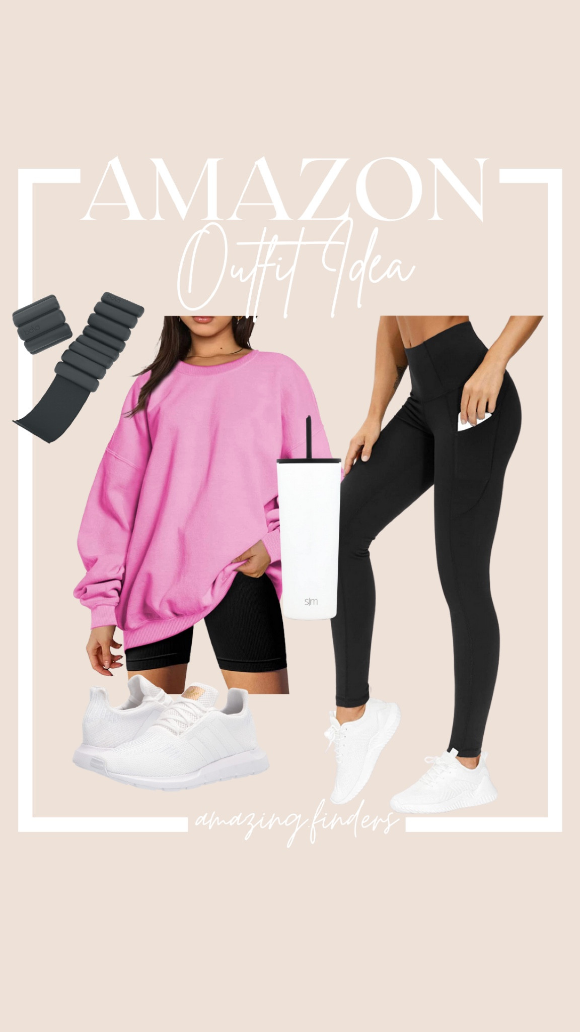 Amazon workout outfit. Amazon lounge outfit. Athleisure outfit. Amazon leggings. Amazon sweatshirt. Oversized sweatshirt

#LTKunder50 #LTKstyletip #LTKfit
