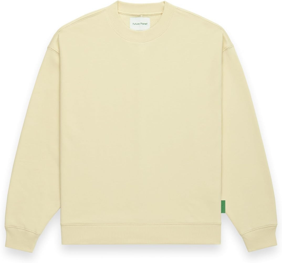 Future Planet Womens Saturn Premium Pullover French Terry Soft Cotton Crewneck Sweatshirt Loose F... | Amazon (US)