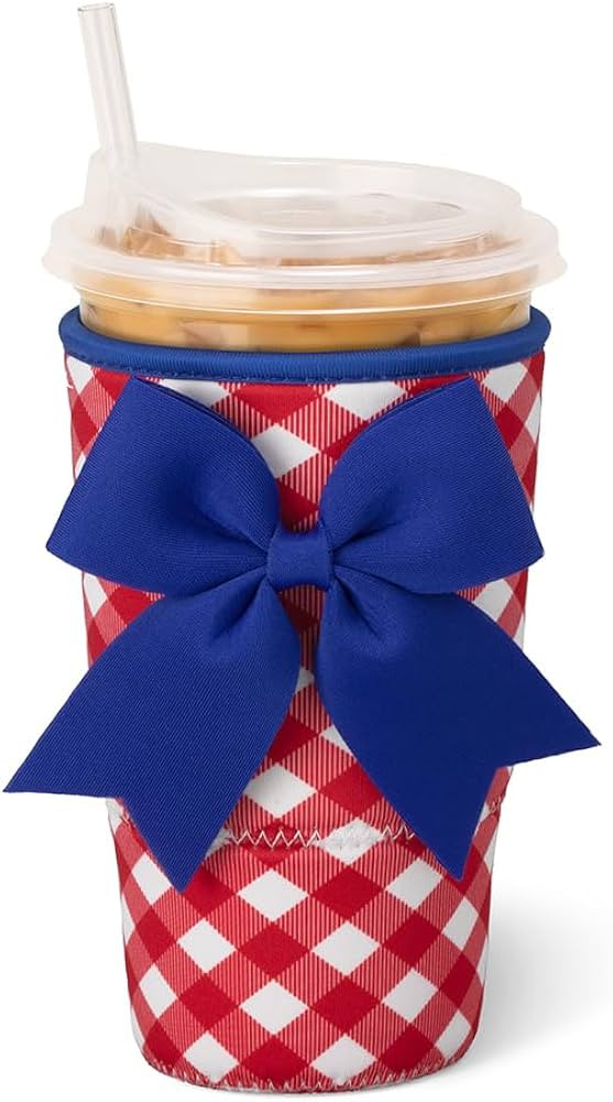 Swig Life Large Iced Cup Coolie, 30-32oz Iced Coffee Cup Insulator Sleeve with Handle, Neoprene I... | Amazon (US)