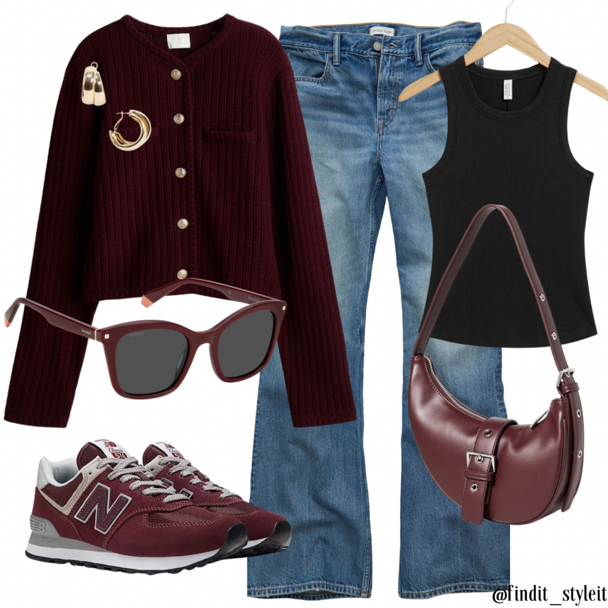 Cardigan is sold out. I’ve pinned some other similar options. 

#burgundy #jeans #cardigan #falloutfit #datenightoutfit #fallfashion 

#LTKstyletip #LTKautumn #LTKcanada