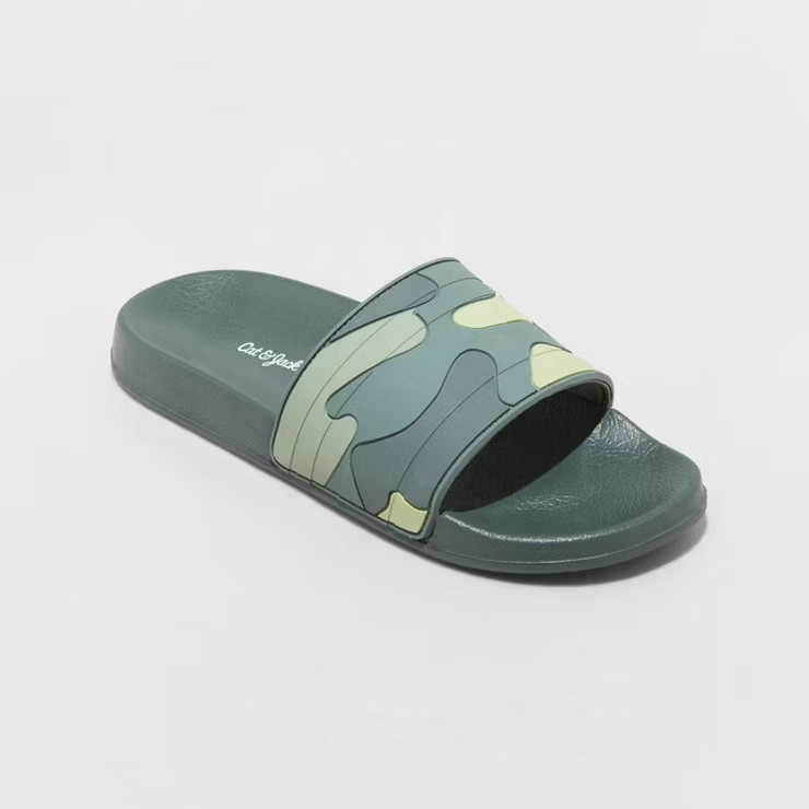 Kids' Nikko Slip-On Slide Sandals - Cat & Jack™ | Target