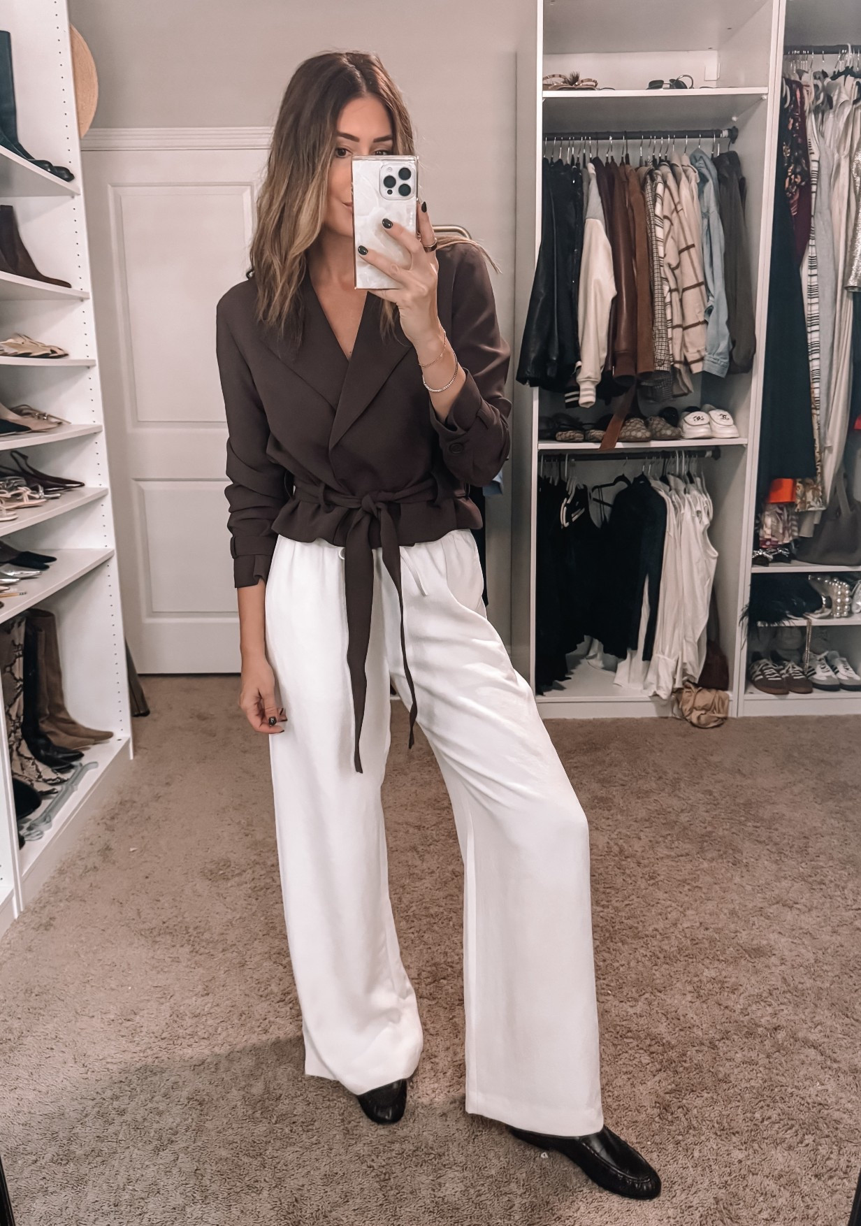 Small in jacket, medium in pants 

#LTKStyleTip