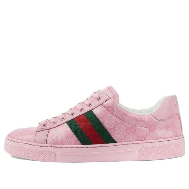 (WMNS) Gucci Ace sneaker with Web 'Pink' 760774-FACRF-5856 | KICKS CREW