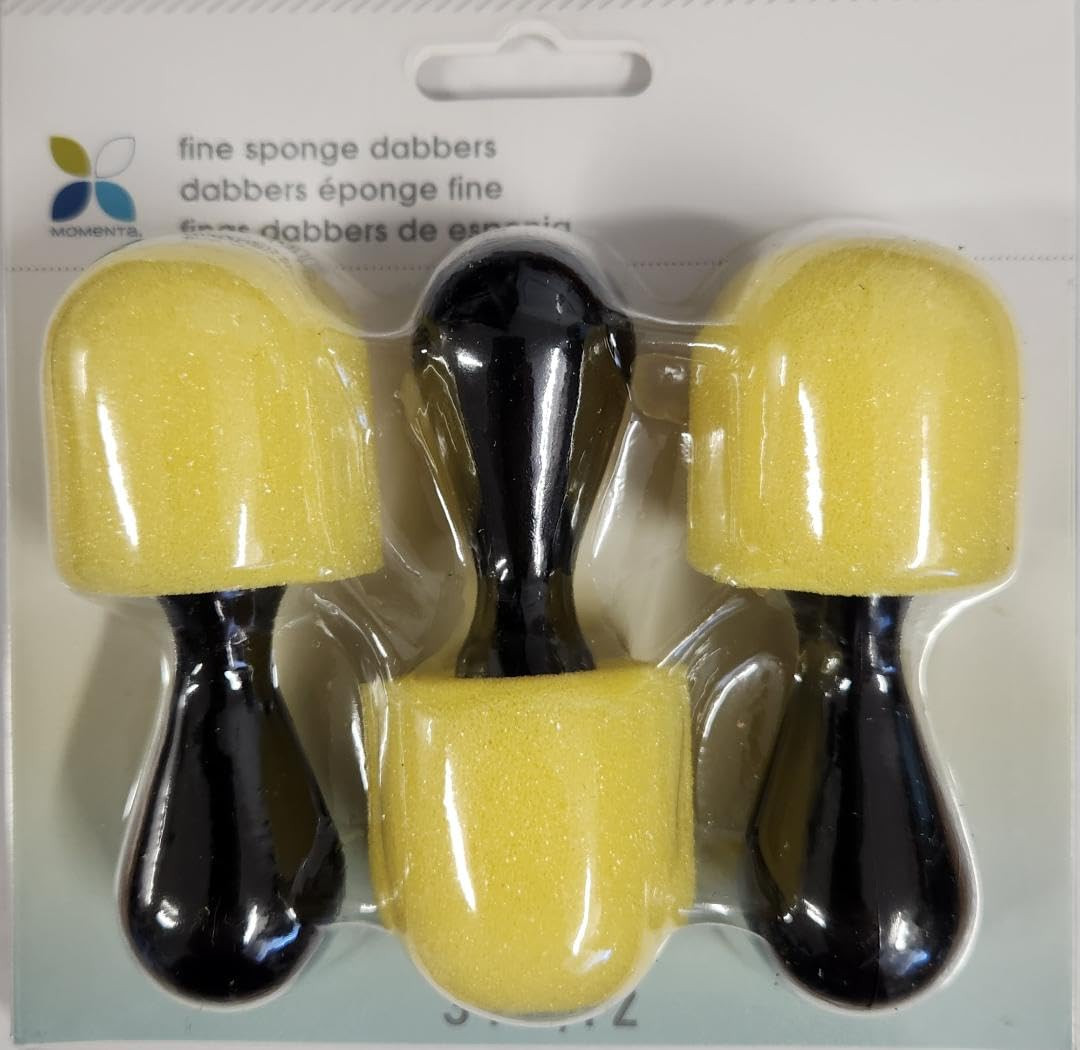 Momenta Large Fine Sponge Stencil Dabbers - Set of 3 | Amazon (US)