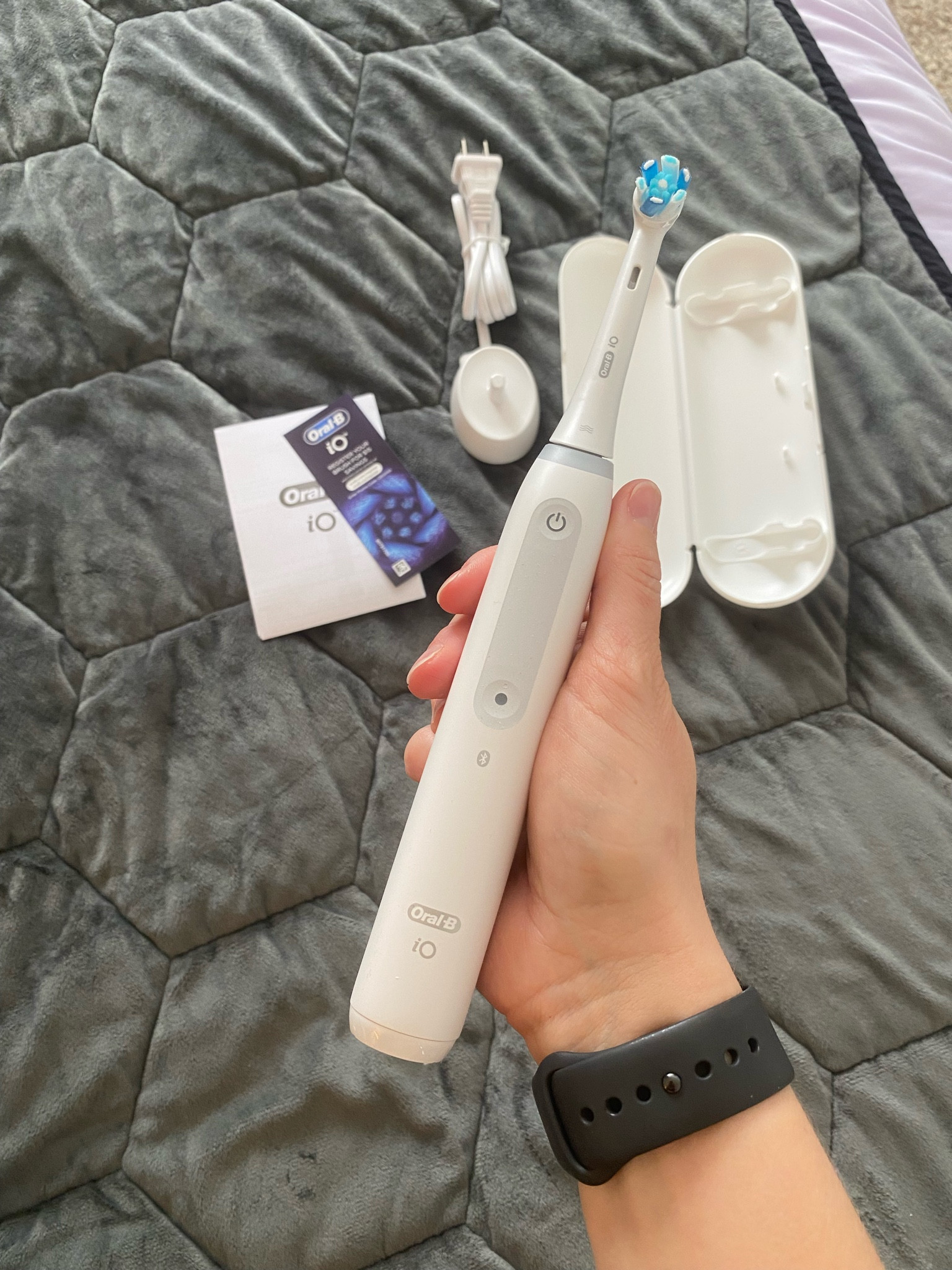 The Oral B IO series gives a deep clean every time! I love how it lights up to let me know if I’m applying the right amount of pressure when brushing my teeth! #oralb #toothbrush #electrictoothbrush #amazonfind #amazonfinds

#LTKbeauty #LTKGiftGuide #LTKhome