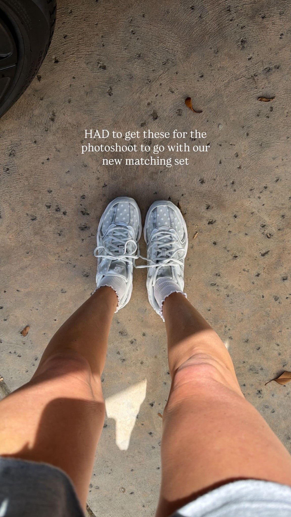 HAD to get these for the photoshoot to go with our new matching set