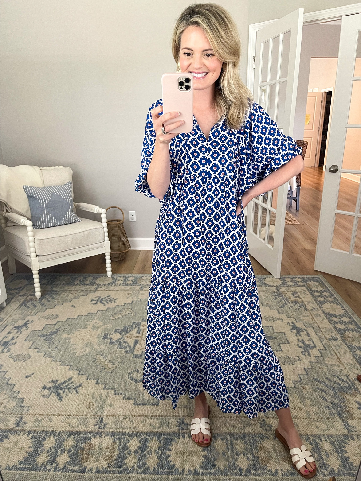 I love and wear this dress so much! It's flowy, perfect for the mom-ing days when you want to put on something other then athletic clothes.

#LTKSeasonal #LTKfamily #LTKunder50