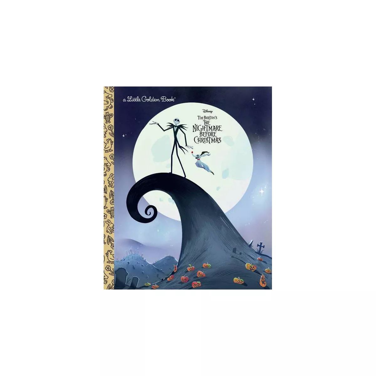 The Nightmare Before Christmas (Disney Classic) - (Little Golden Book) by Golden Books (Hardcover... | Target